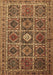 Persian Brown Traditional Rug, tr3207brn