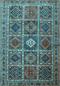 Persian Light Blue Traditional Rug, tr3207lblu