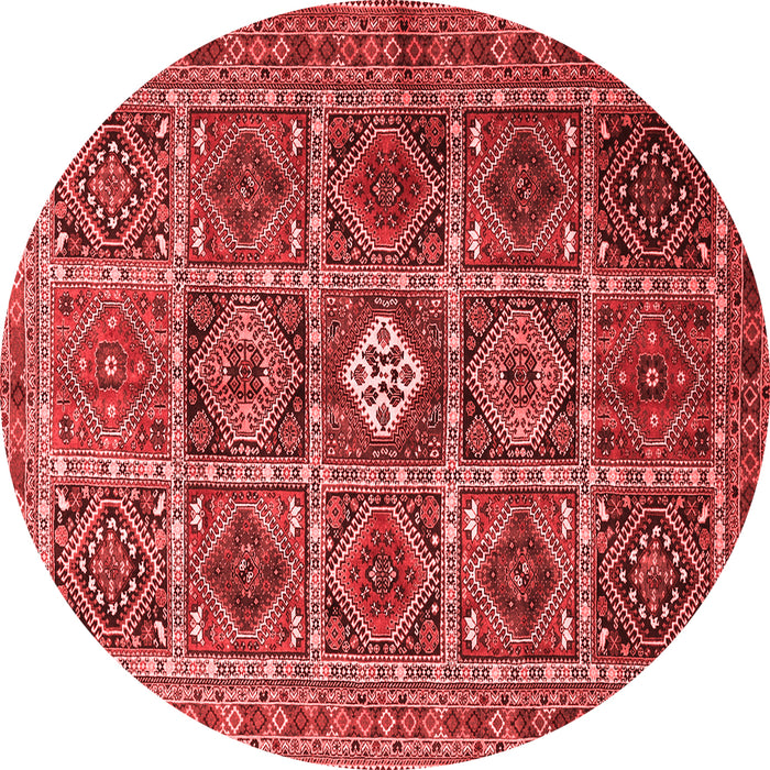 Machine Washable Persian Red Traditional Rug, wshtr3207red