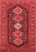 Persian Red Traditional Area Rugs