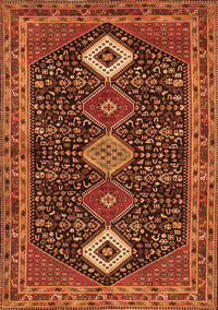 Persian Orange Traditional Rug, tr3209org