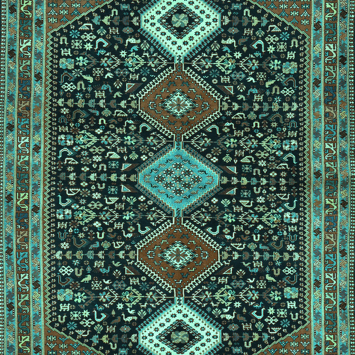 Persian Turquoise Traditional Rug, tr3209turq