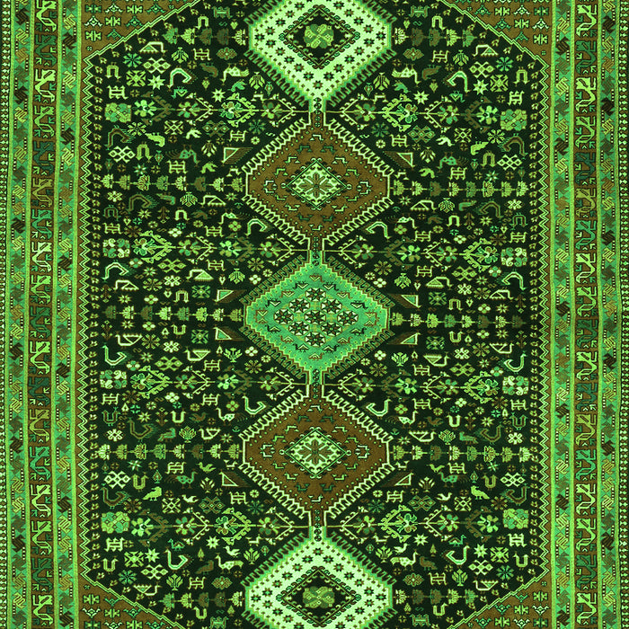 Persian Green Traditional Rug, tr3209grn