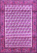 Machine Washable Persian Purple Traditional Area Rugs, wshtr320pur