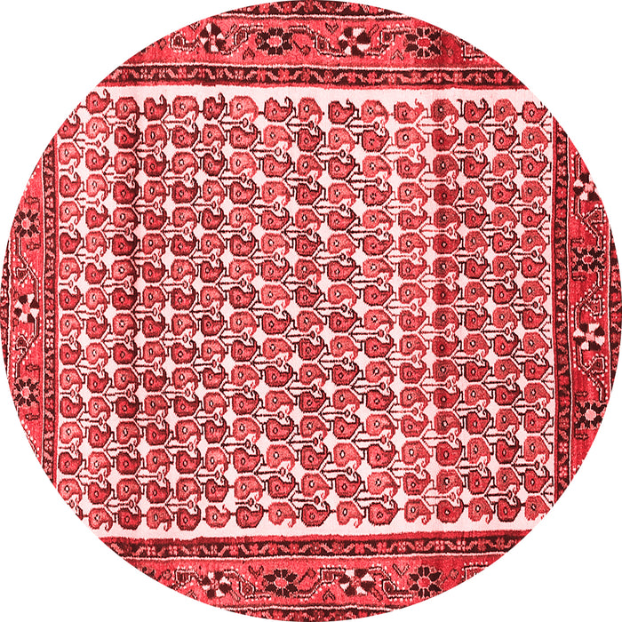Machine Washable Persian Red Traditional Rug, wshtr320red