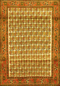 Persian Yellow Traditional Rug, tr320yw