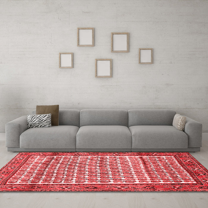 Traditional Red Washable Rugs