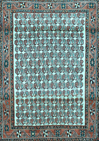 Persian Light Blue Traditional Rug, tr320lblu