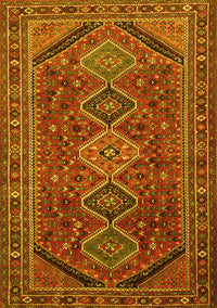 Persian Yellow Traditional Rug, tr3210yw