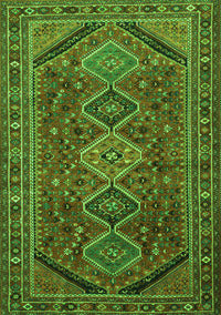 Persian Green Traditional Rug, tr3210grn