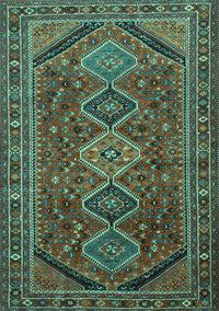 Persian Turquoise Traditional Rug, tr3210turq