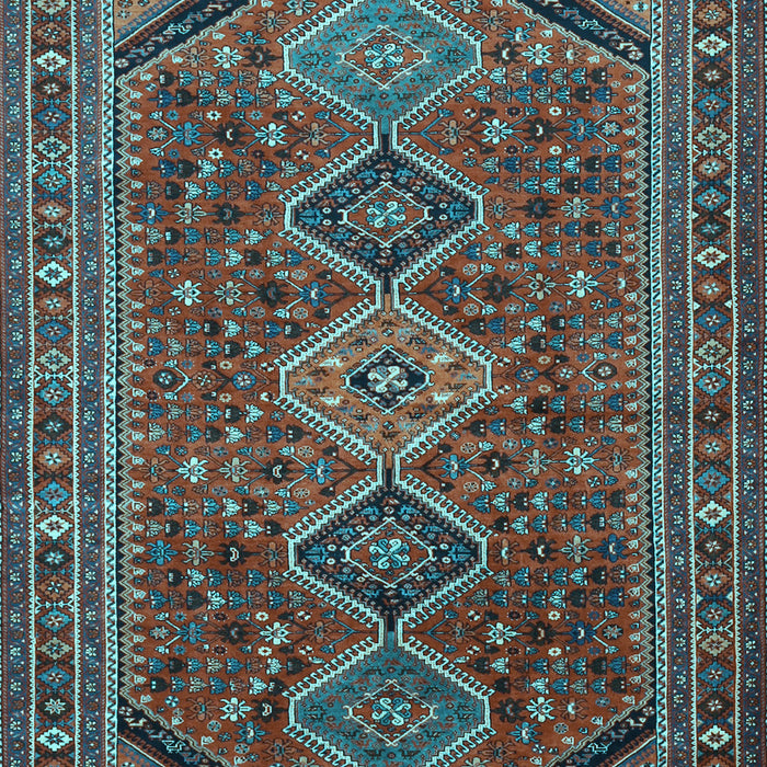 Persian Light Blue Traditional Rug, tr3210lblu