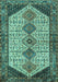 Persian Turquoise Traditional Rug, tr3211turq