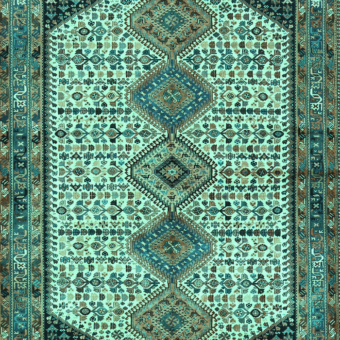 Persian Turquoise Traditional Rug, tr3211turq
