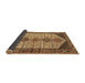 Sideview of Persian Brown Traditional Rug, tr3211brn