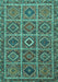 Persian Turquoise Traditional Rug, tr3212turq