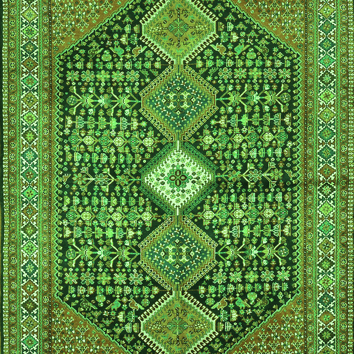 Persian Green Traditional Rug, tr3213grn