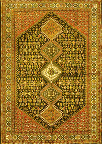 Persian Yellow Traditional Rug, tr3213yw