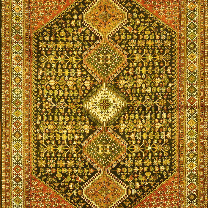 Persian Yellow Traditional Rug, tr3213yw