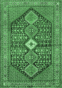 Persian Emerald Green Traditional Rug, tr3213emgrn