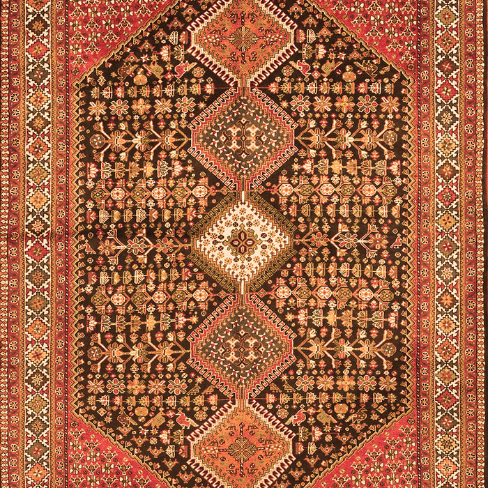 Persian Orange Traditional Rug, tr3213org