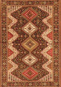 Persian Orange Traditional Rug, tr3214org