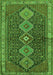 Persian Green Traditional Rug, tr3215grn