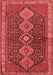 Persian Red Traditional Area Rugs