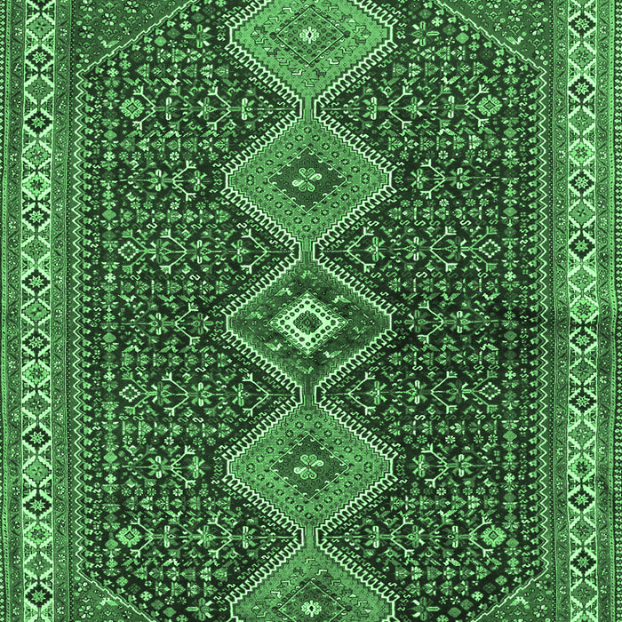 Persian Emerald Green Traditional Rug, tr3215emgrn