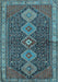 Persian Light Blue Traditional Rug, tr3215lblu