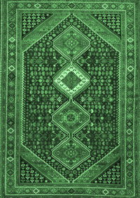 Persian Emerald Green Traditional Rug, tr3216emgrn