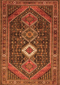 Persian Orange Traditional Rug, tr3216org