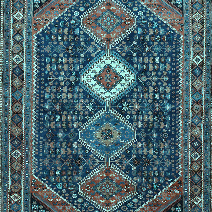 Persian Light Blue Traditional Rug, tr3216lblu