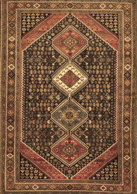 Persian Brown Traditional Rug, tr3216brn