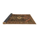 Sideview of Persian Brown Traditional Rug, tr3216brn