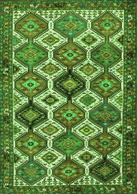 Persian Green Traditional Rug, tr3217grn