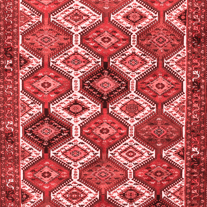 Machine Washable Persian Red Traditional Rug, wshtr3217red