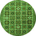 Machine Washable Persian Green Traditional Area Rugs, wshtr3218grn