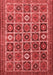 Persian Red Traditional Area Rugs