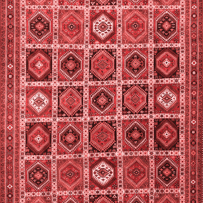 Machine Washable Persian Red Traditional Rug, wshtr3218red