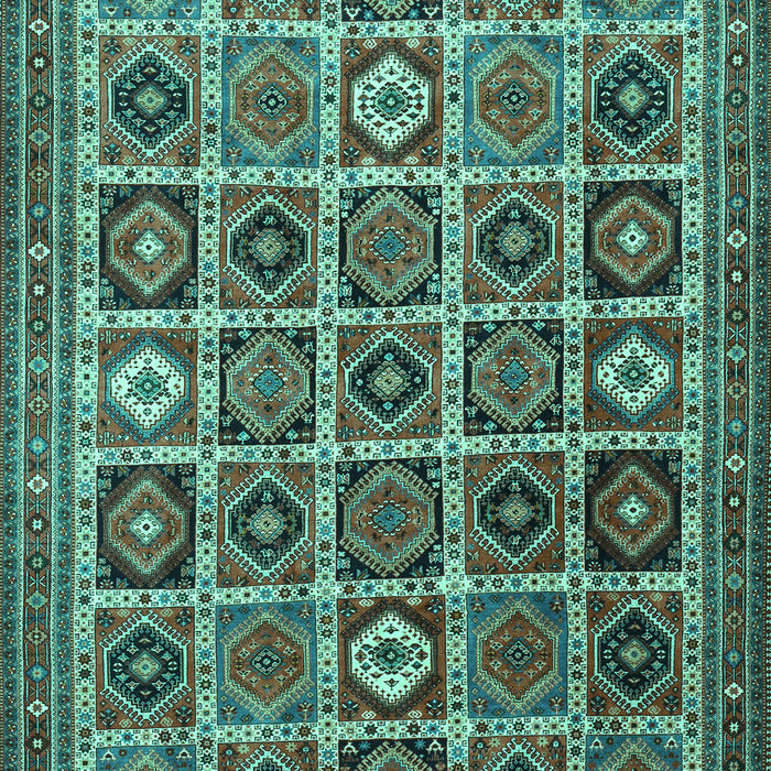 Persian Turquoise Traditional Rug, tr3218turq