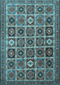 Persian Light Blue Traditional Rug, tr3218lblu