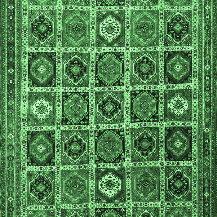 Persian Emerald Green Traditional Rug, tr3218emgrn