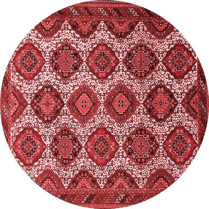 Machine Washable Persian Red Traditional Rug, wshtr3219red