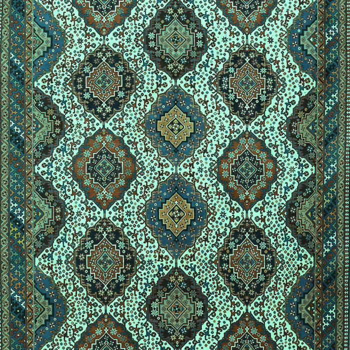 Persian Turquoise Traditional Rug, tr3219turq