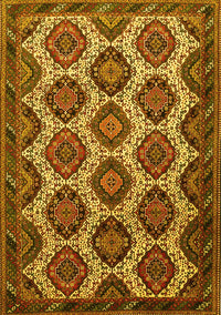 Persian Yellow Traditional Rug, tr3219yw