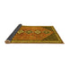 Sideview of Persian Yellow Traditional Rug, tr3220yw