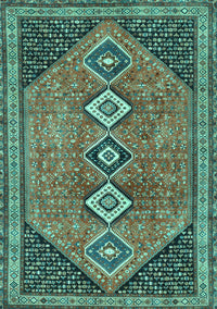 Persian Turquoise Traditional Rug, tr3220turq