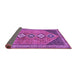 Sideview of Persian Purple Traditional Rug, tr3220pur