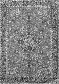 Medallion Gray Traditional Rug, tr3221gry